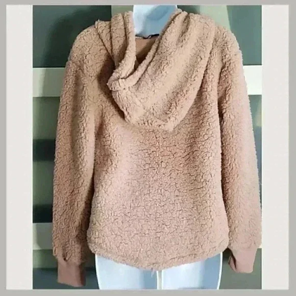 Miss Chievous Pink Fleece Heart Sweatshirt - Picture 5 of 7